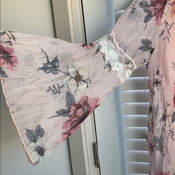 Pink Botanical Summer Top - Picture 3 of 7